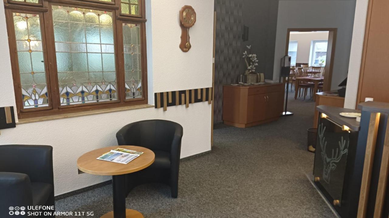 Romhild Hotel & Restaurant Zum Hirsch מראה חיצוני תמונה