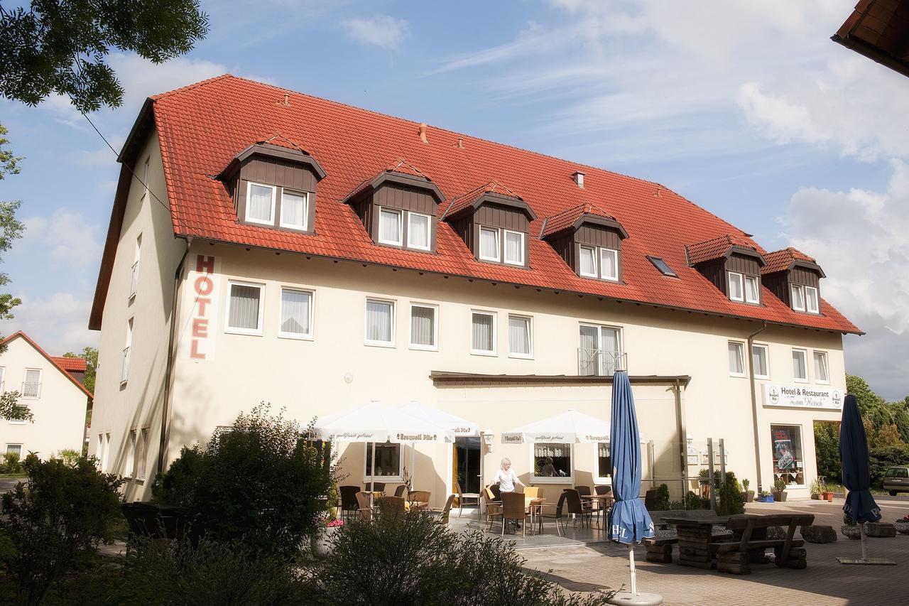 Romhild Hotel & Restaurant Zum Hirsch מראה חיצוני תמונה